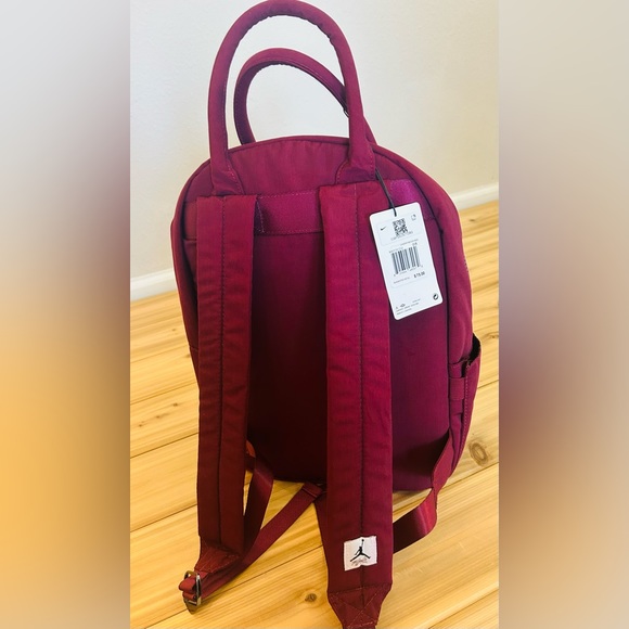 NEW Air Jordan Backpack Cherrywood Red NWT - Picture 14 of 14